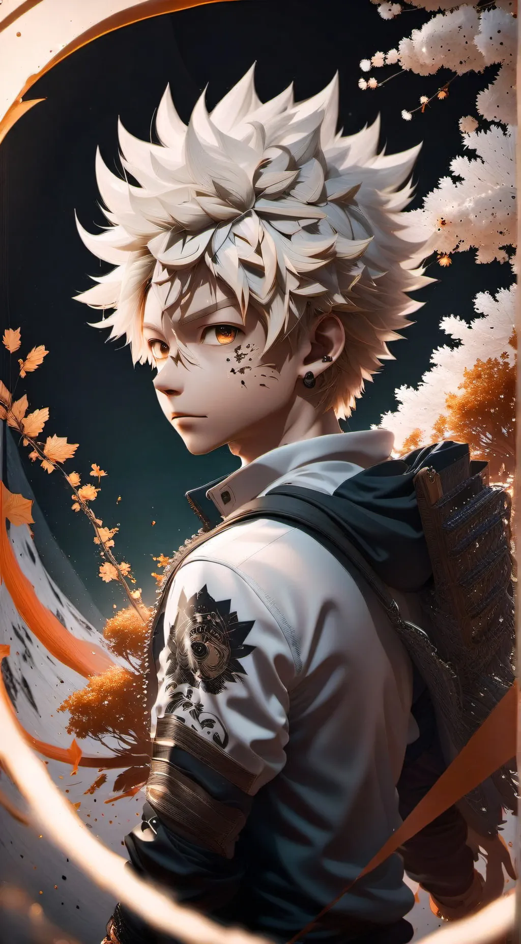 ai character: Dekubaku  background