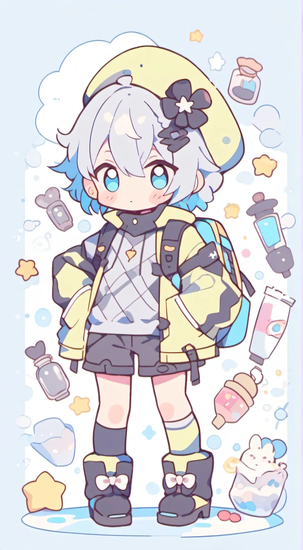 ai character: Alex ￼ background