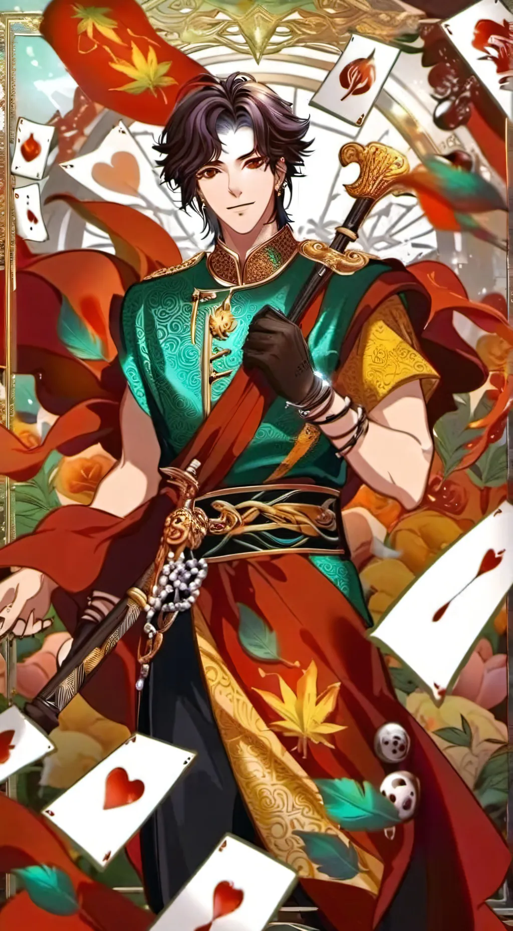 ai character: Demon slayer background