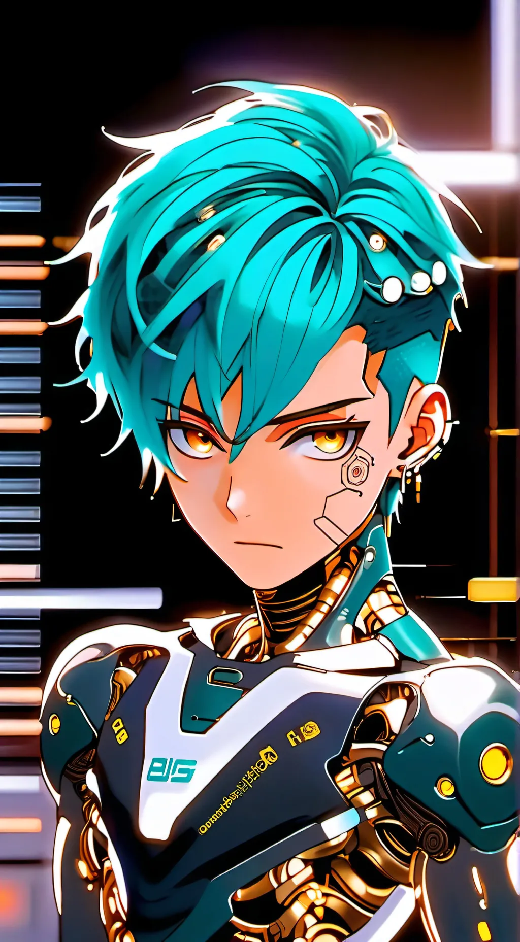 ai character: Citrine background