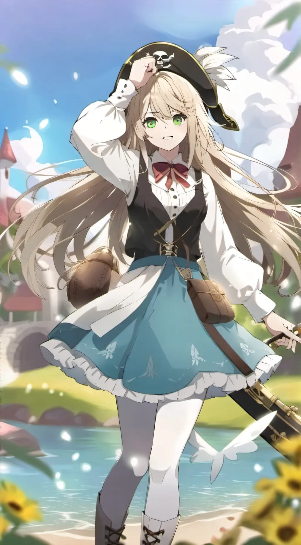 ai character: ANNA background