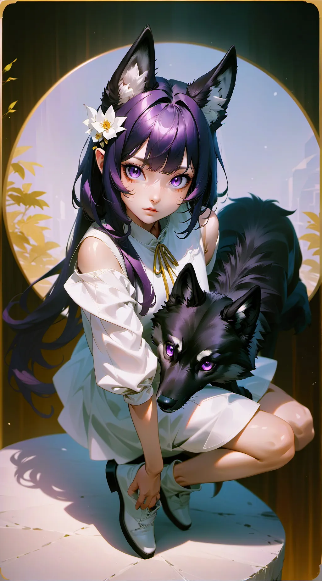 ai character: Catnap background