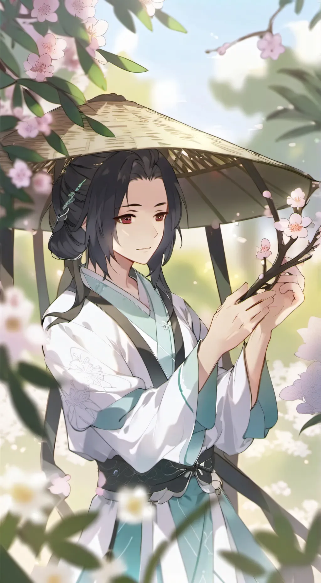 ai character: ★GIYUU TOMIOKA★ background