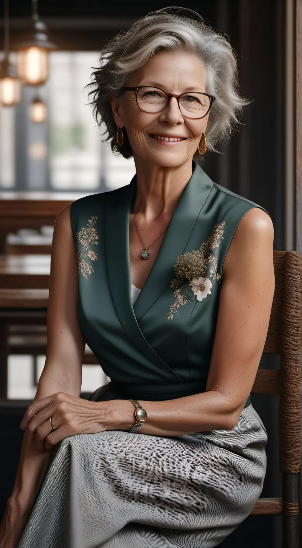 ai character: Dr. Paige Turner background