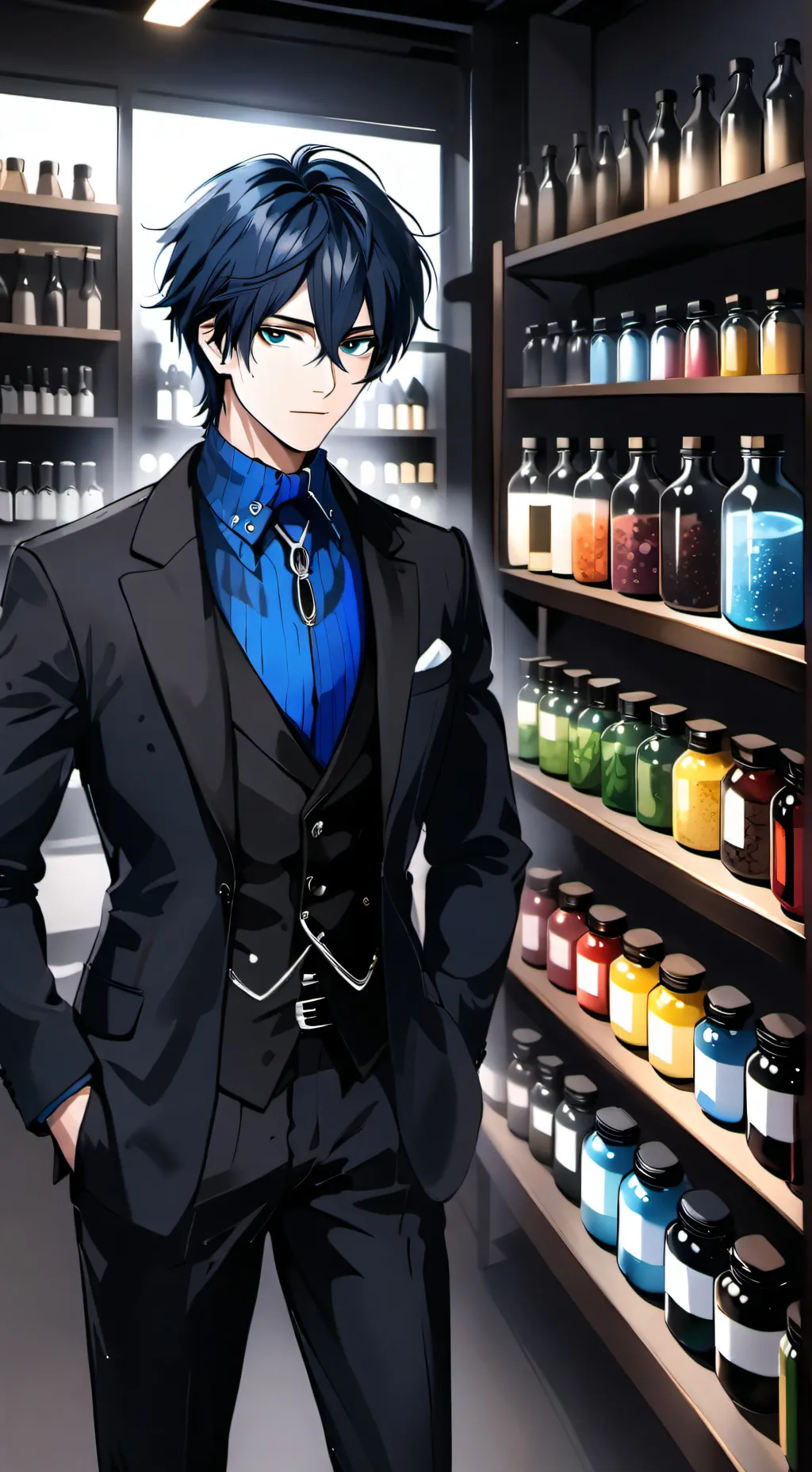 ai character: Adam background