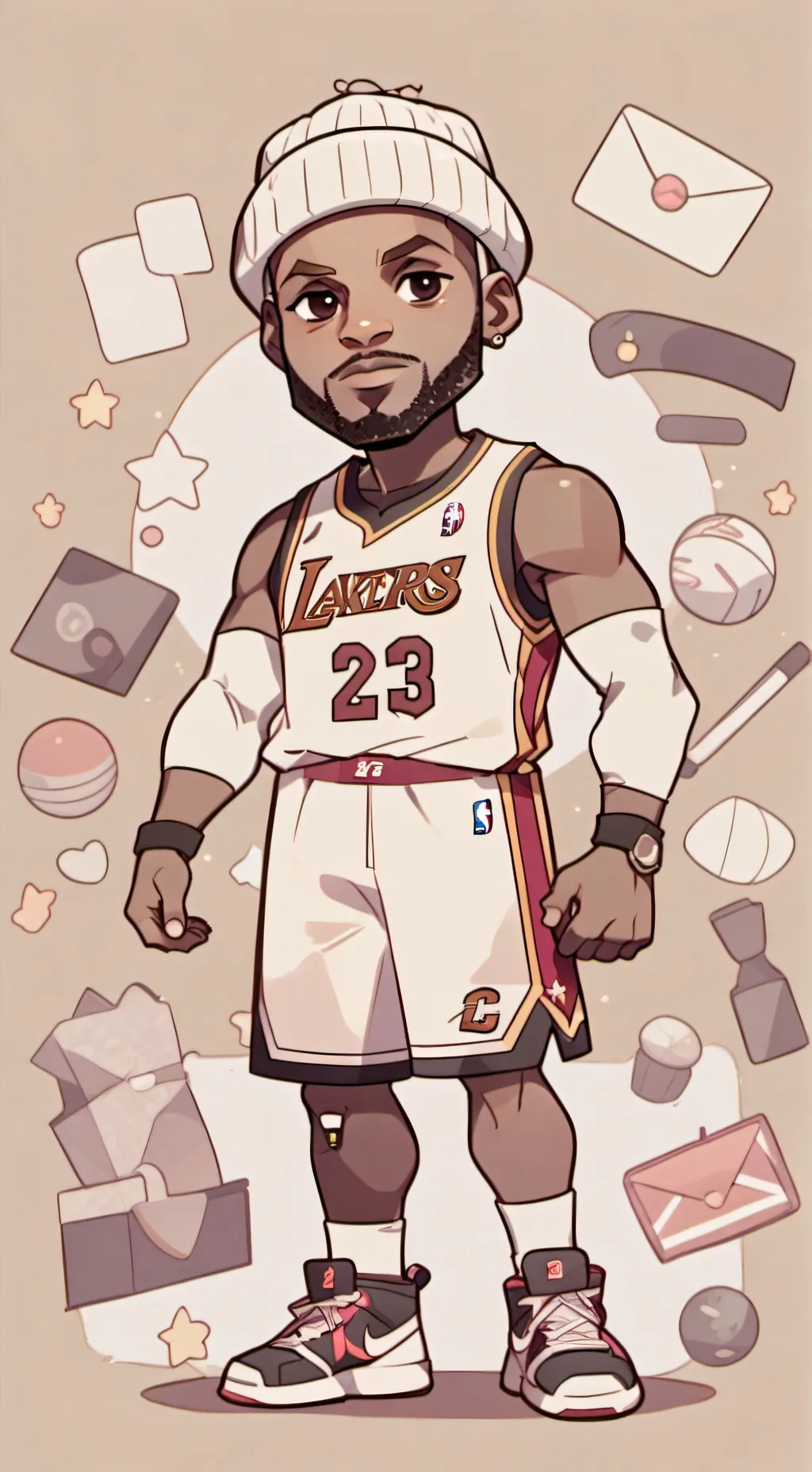 ai character: Italian brainrot background