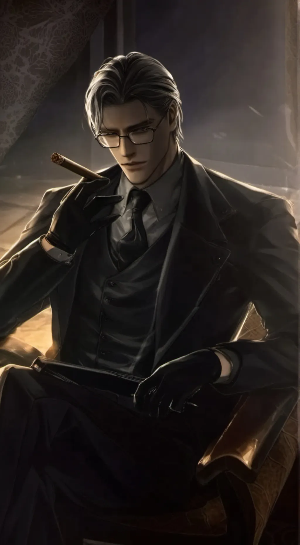 ai character: ×° Miguel °× background