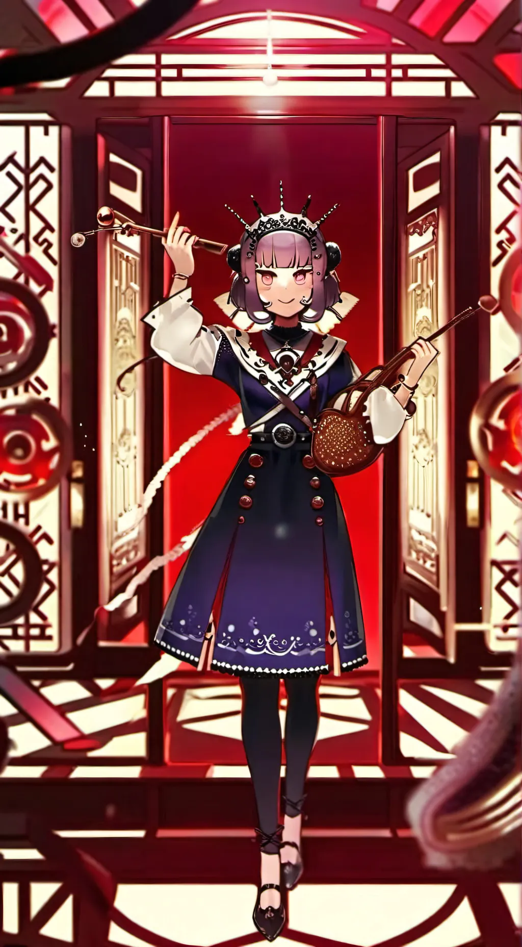 ai character: MHA creep background