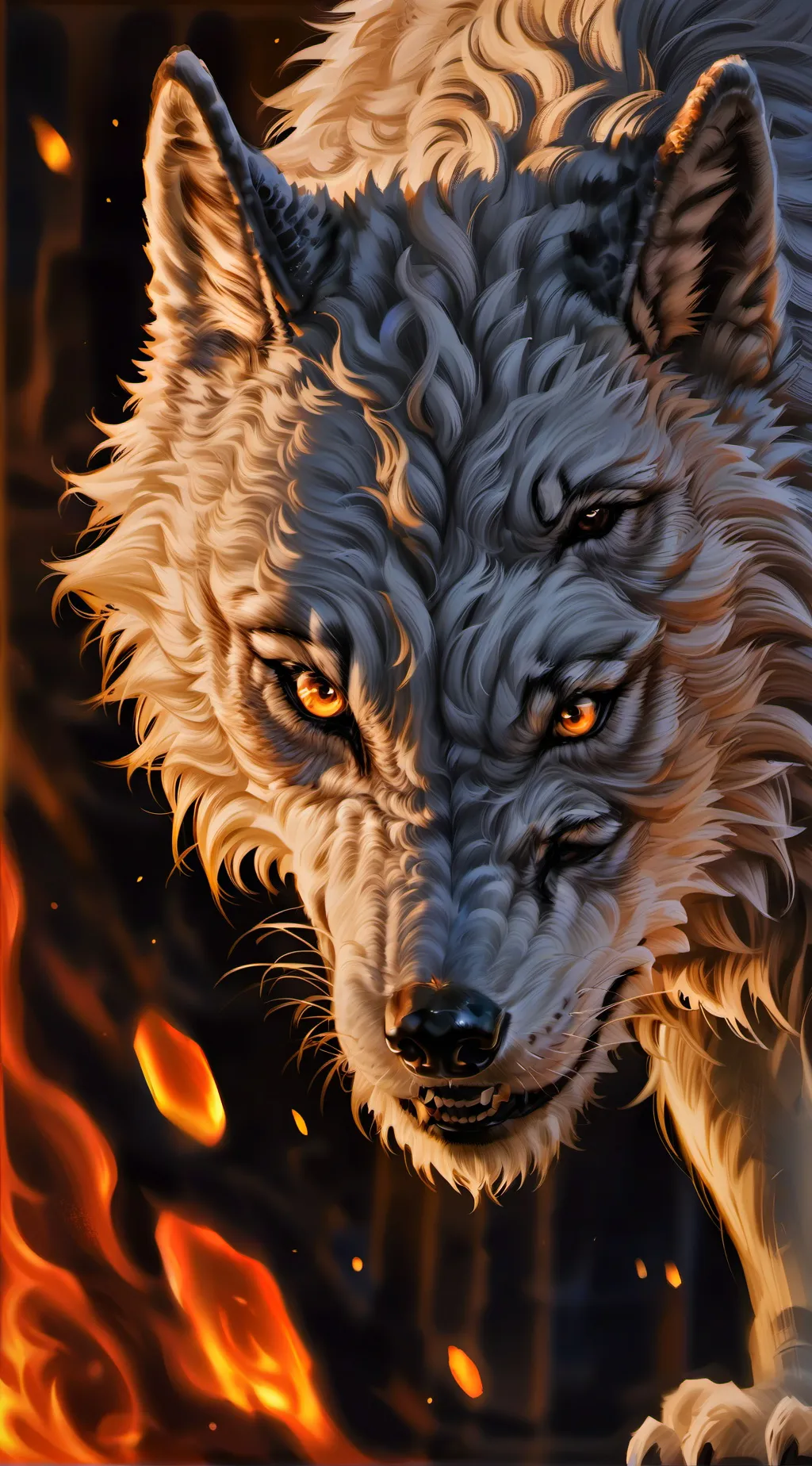 Talkie AI - Chat with Dire sentiet wolf