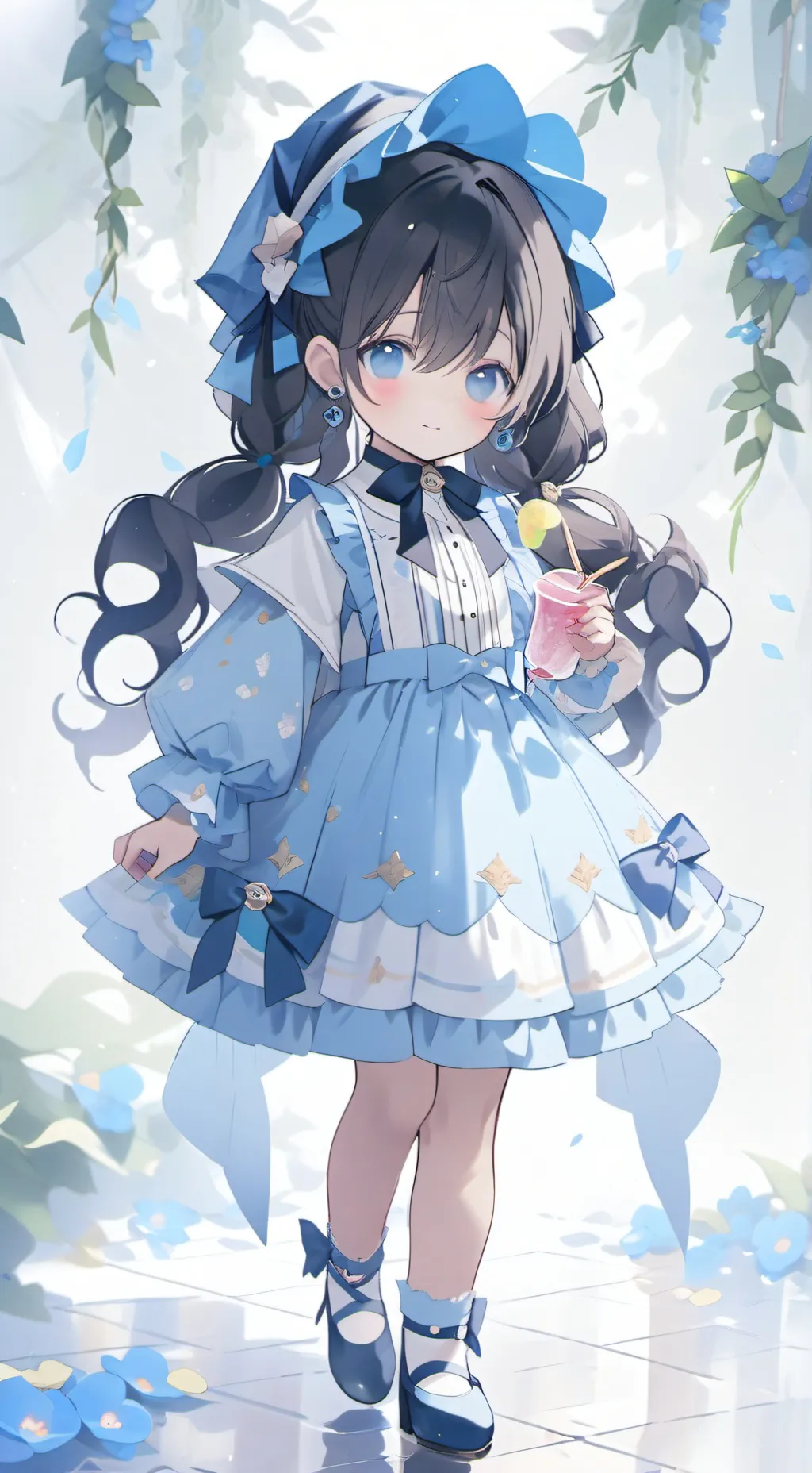 ai character: One piece background