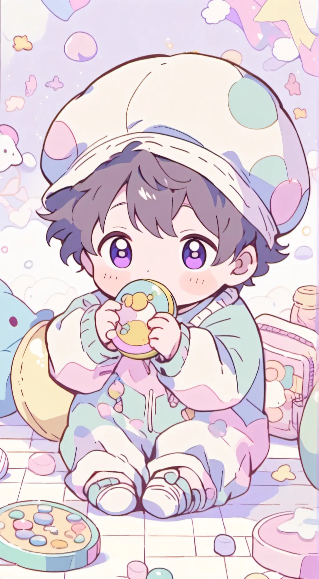 ai character: bebe tonto  background