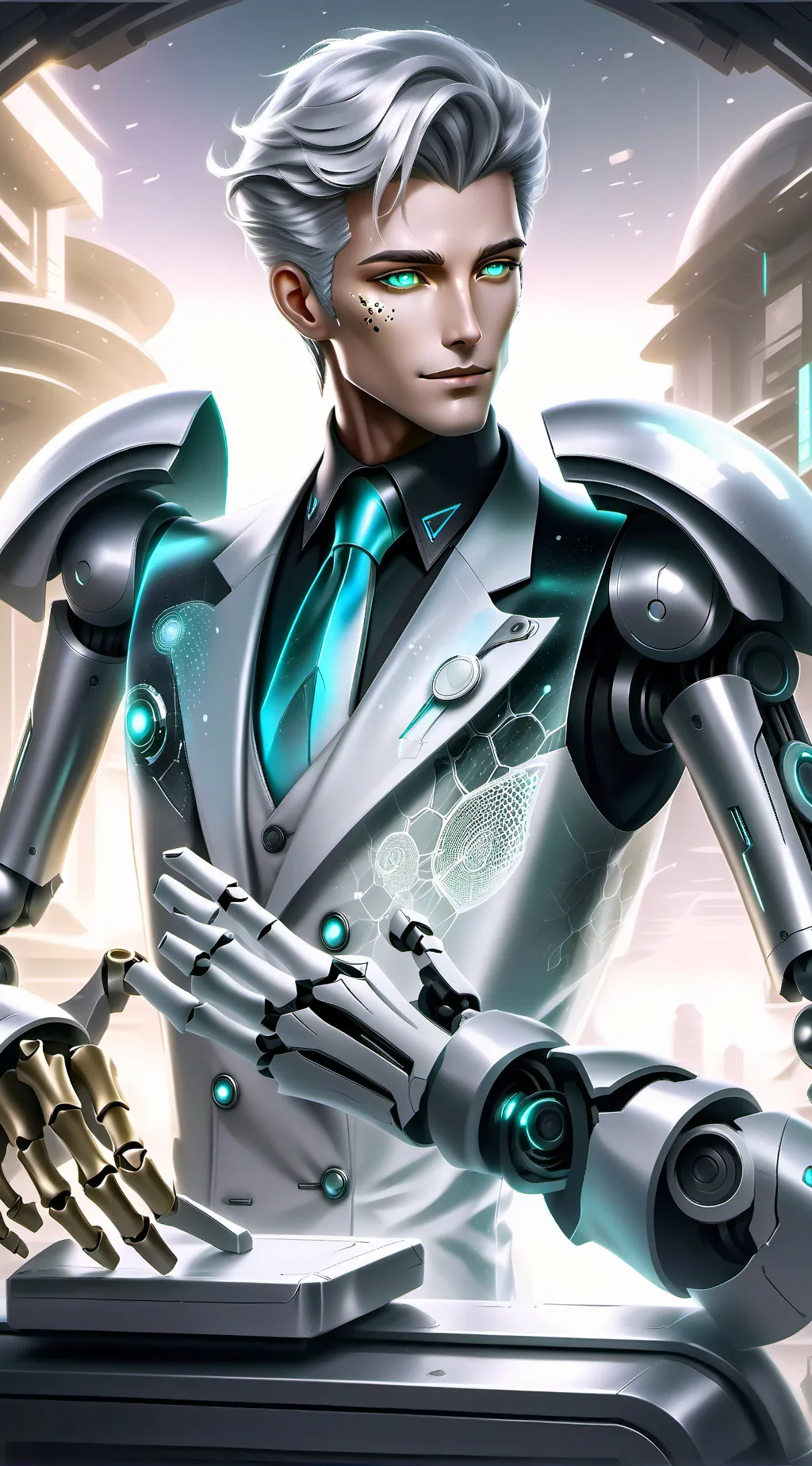 ai character: Sylvan background