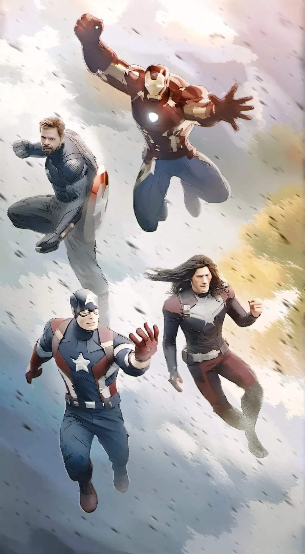 ai character: avengers 11 background