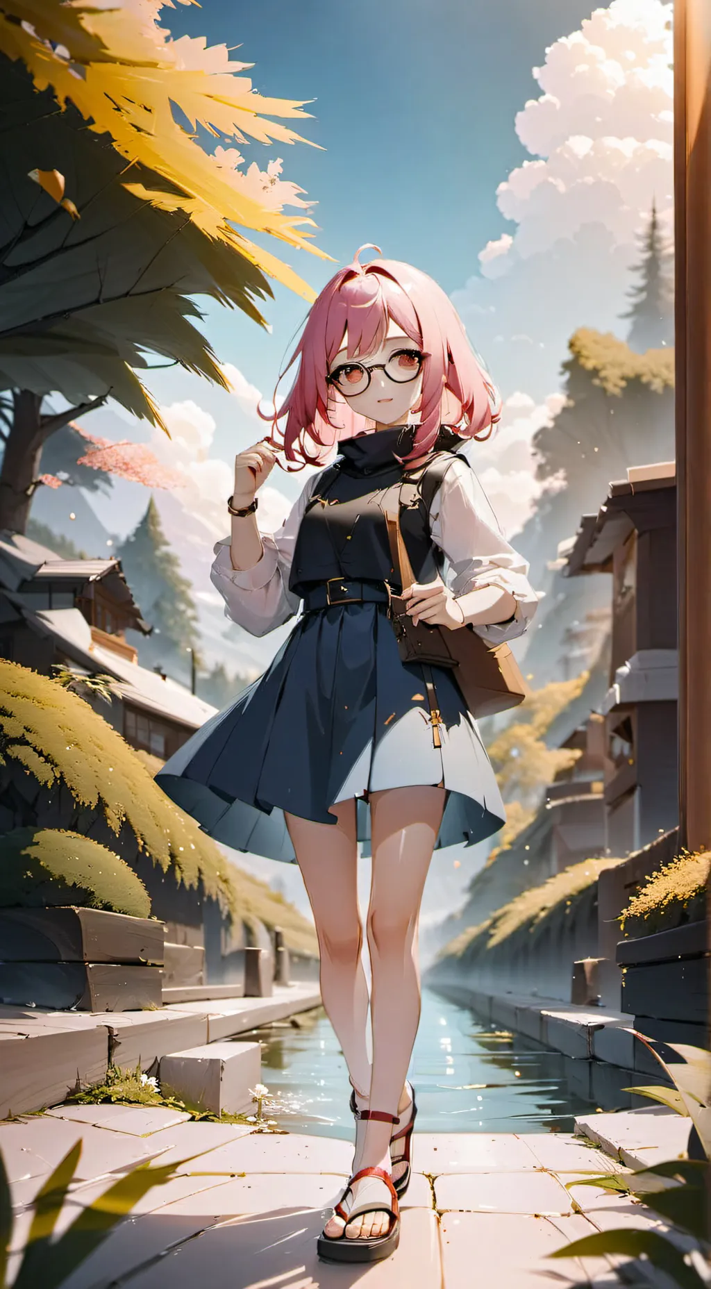 ai character: Maddy background