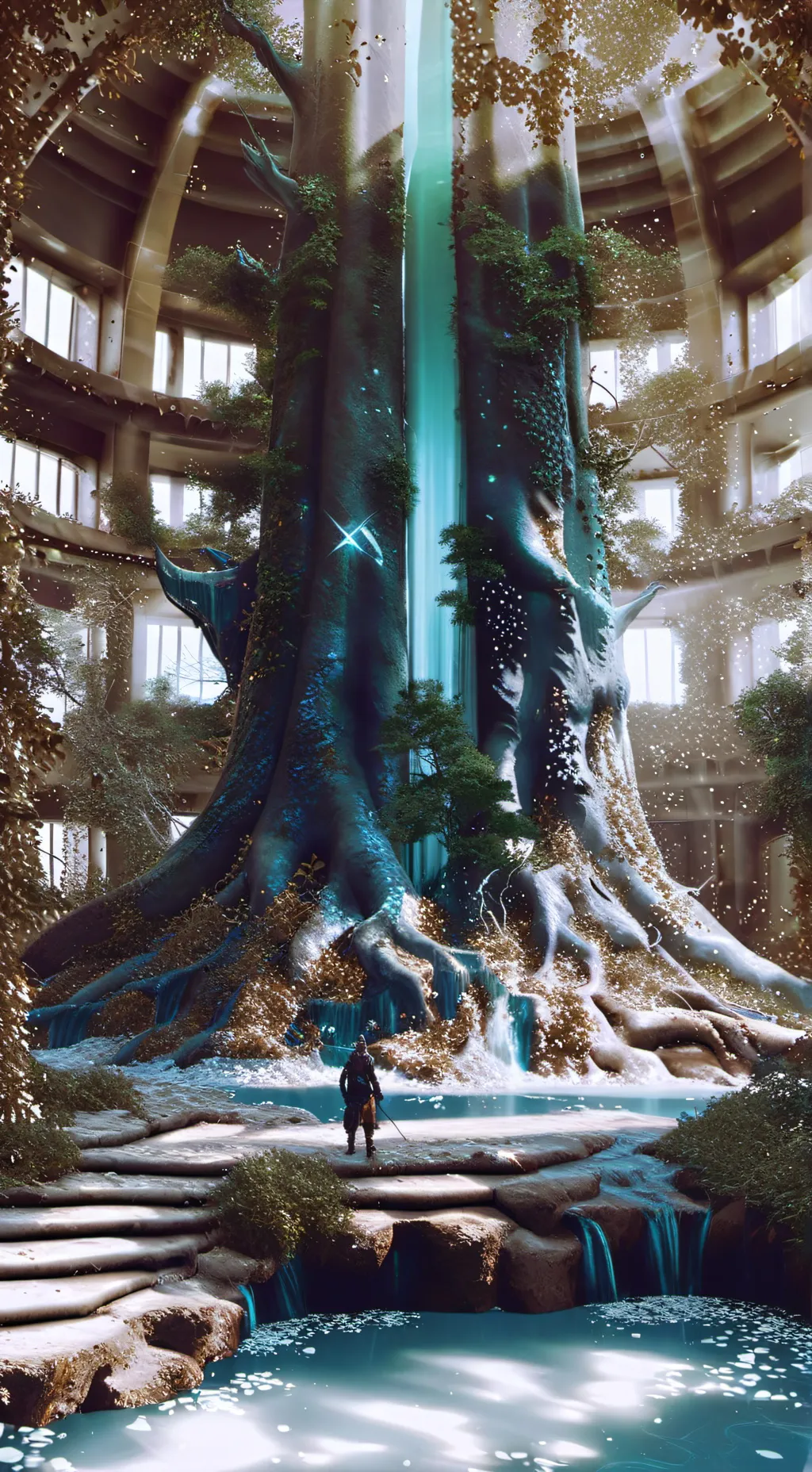 ai character: double fedora:3 background