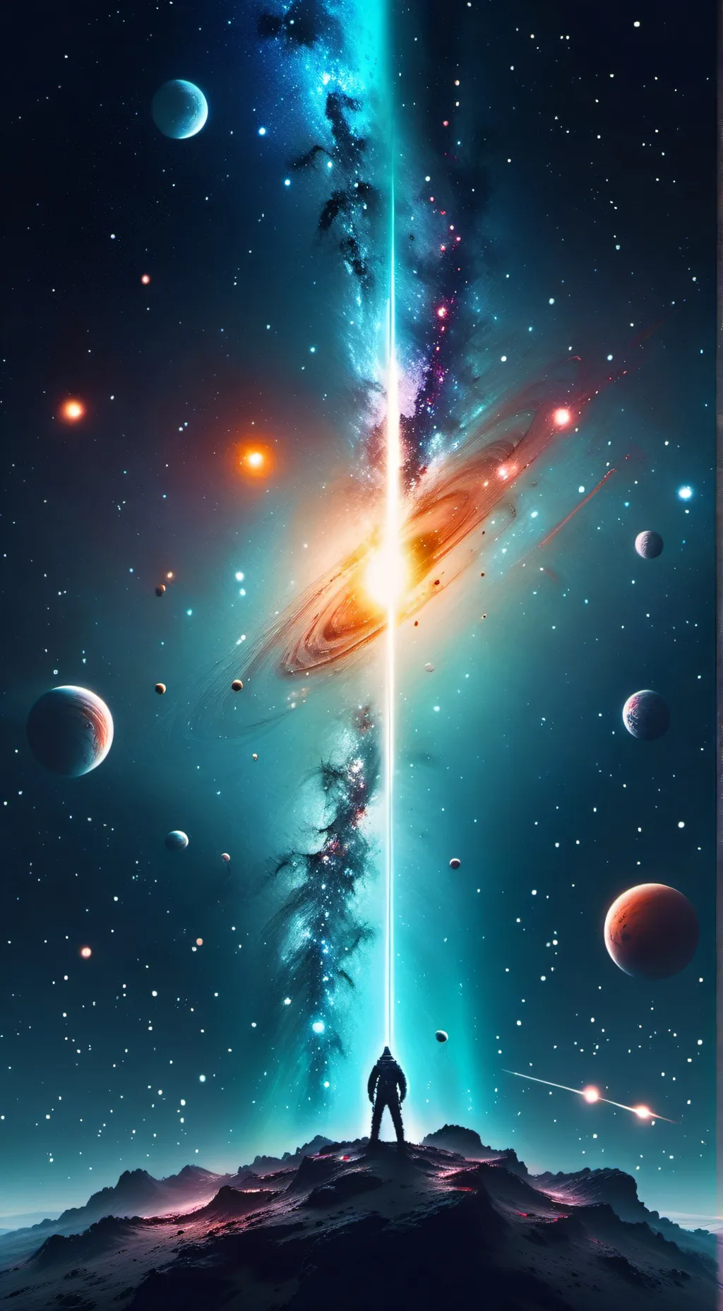 ai character: The Martian  background