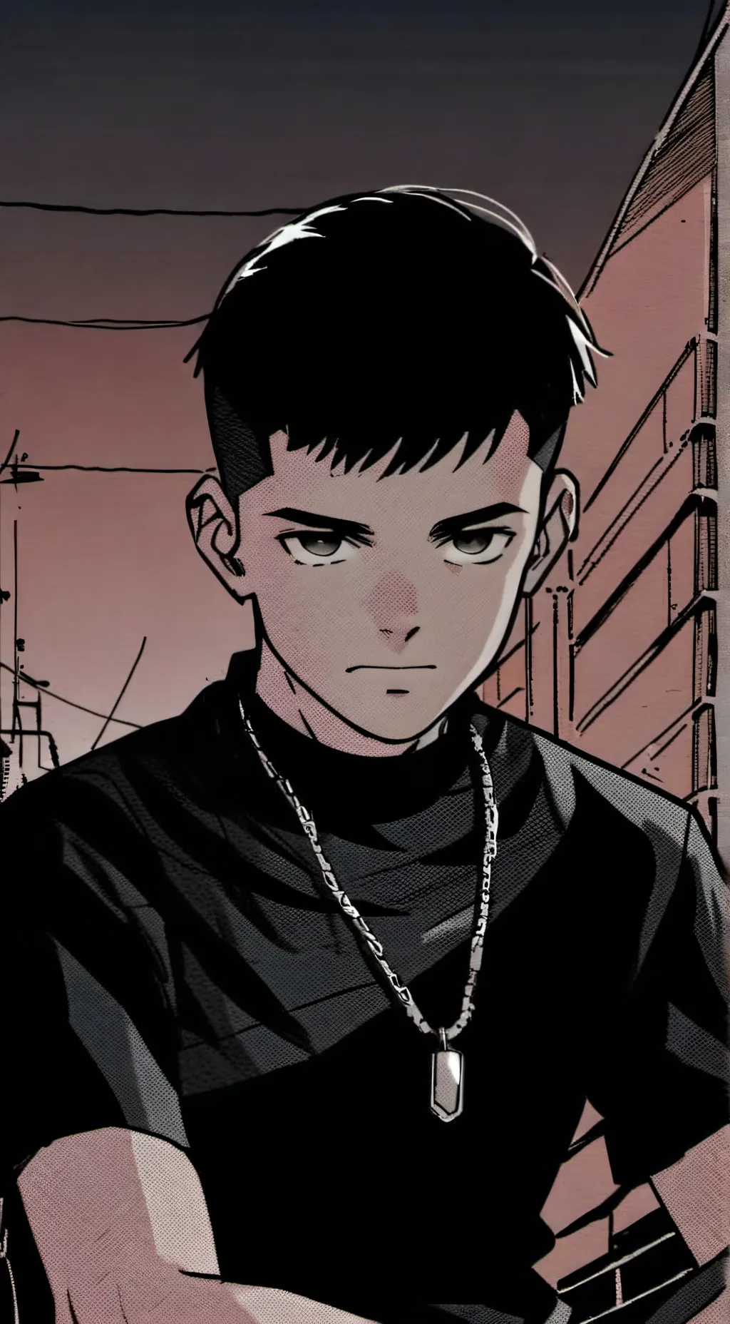 ai character: philip background