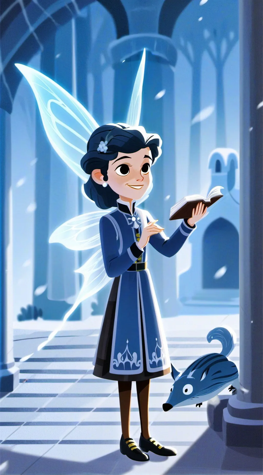 ai character: SpongeBob  background