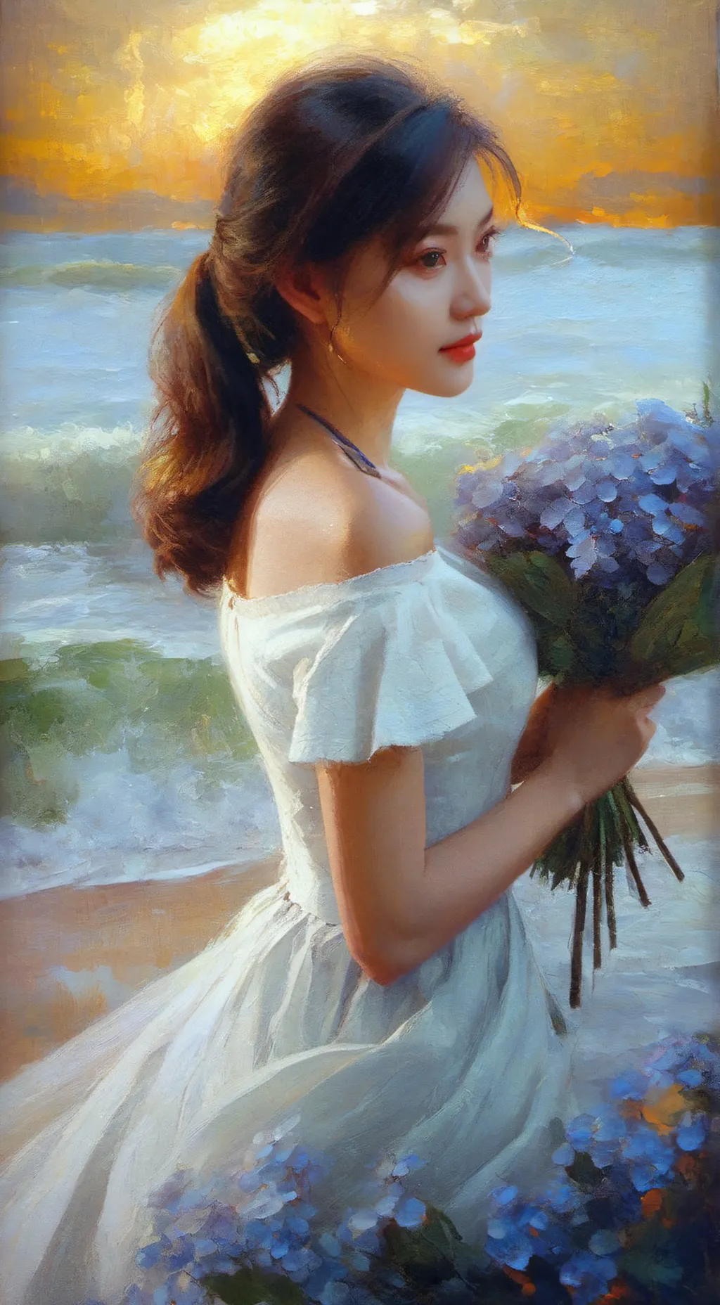 ai character: Ruth  background