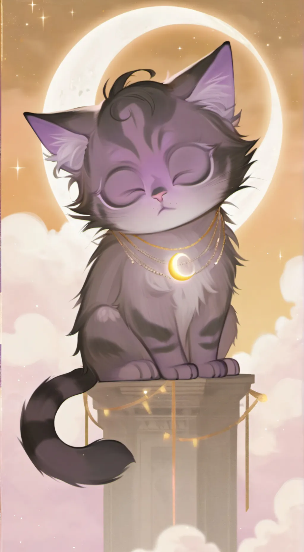 ai character: Catnap chase background