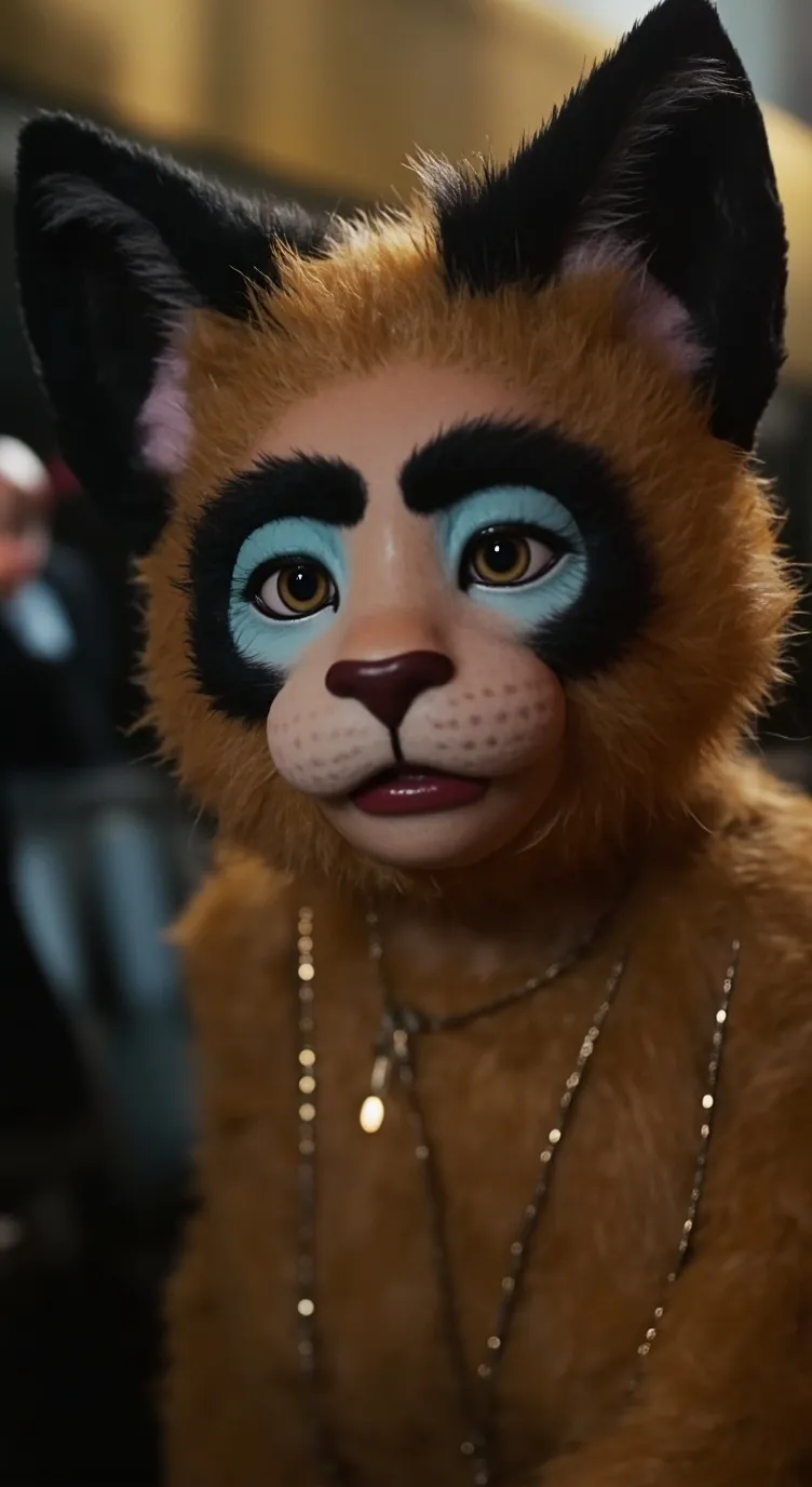 ai character: Princess cat background