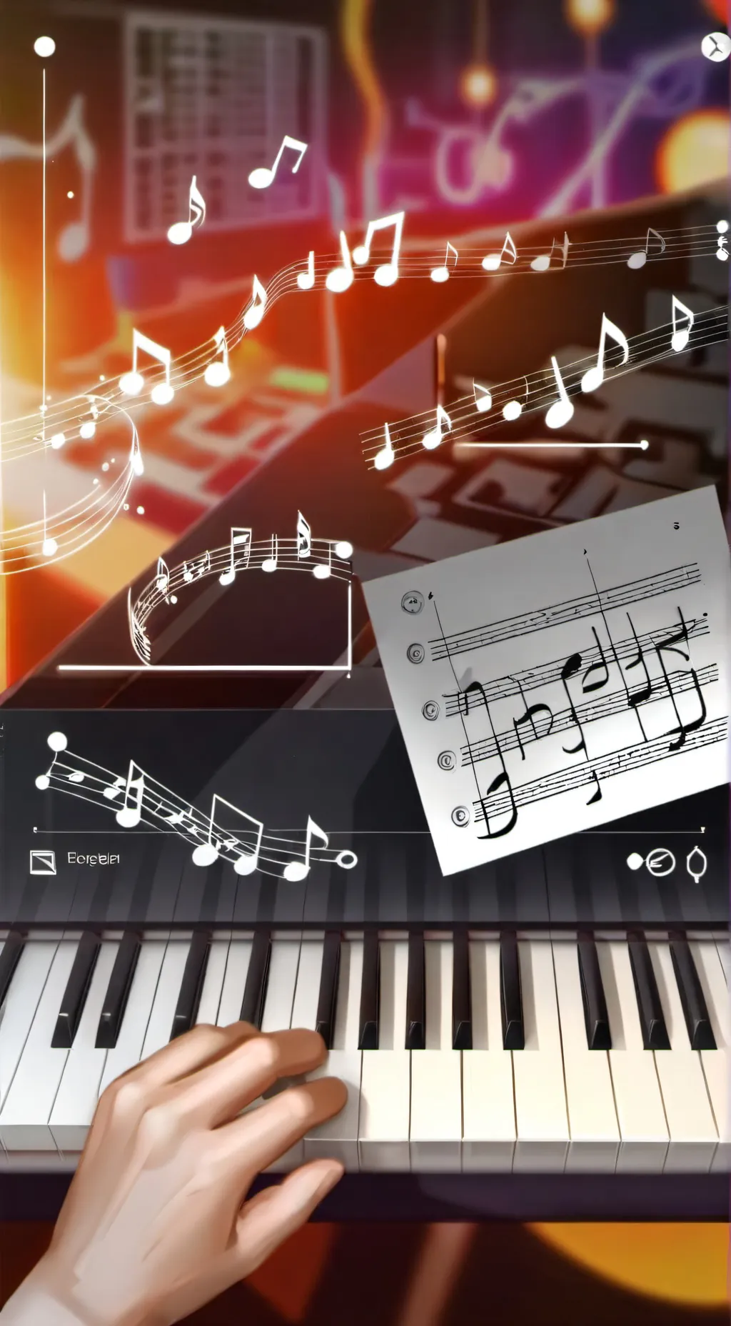 ai character: Fnf high school background