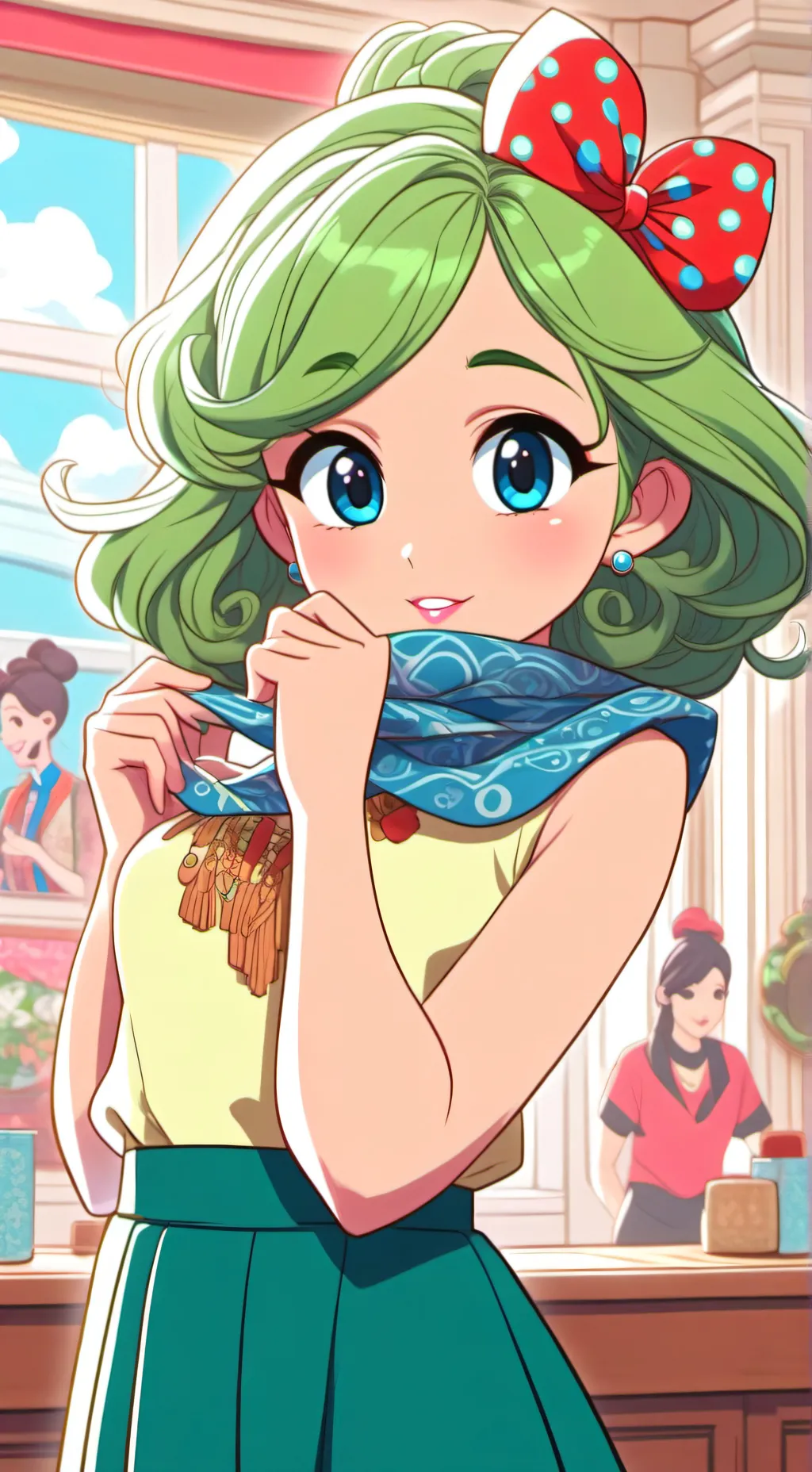 ai character: Sofia background