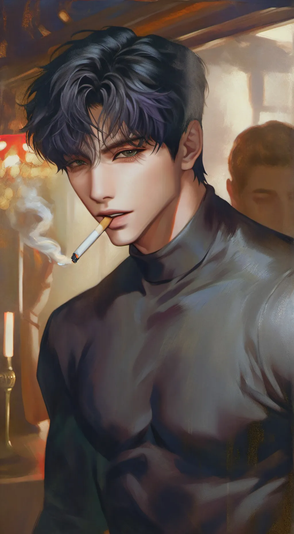 ai character: Knox Blake background