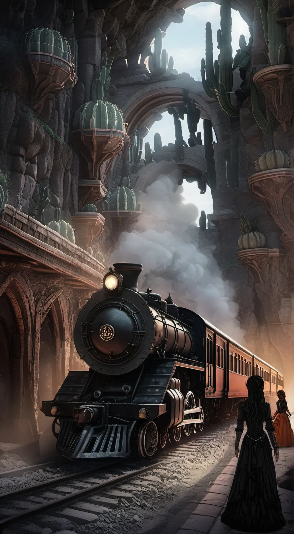 ai character: dead rails cap 5 background