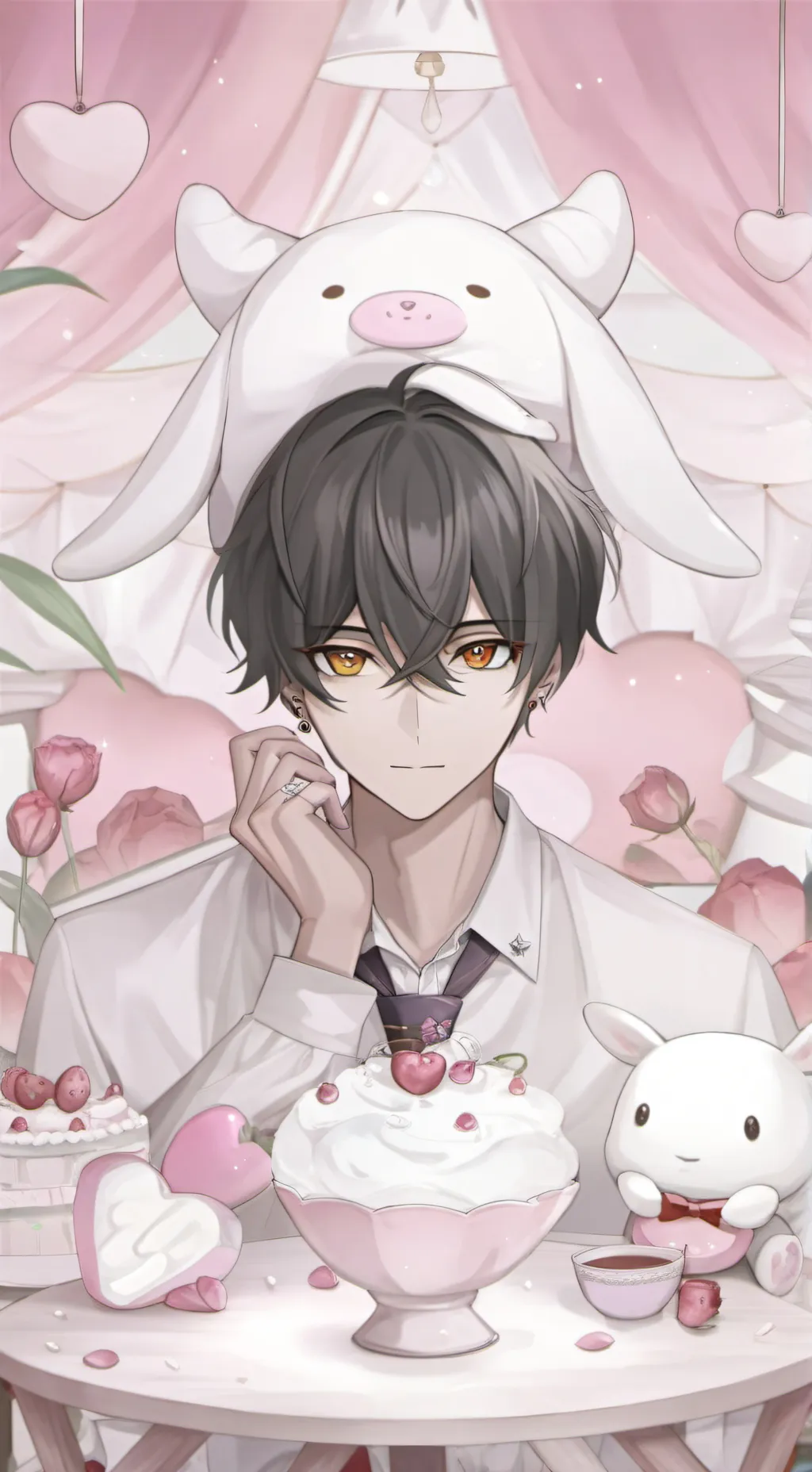 ai character: mha background