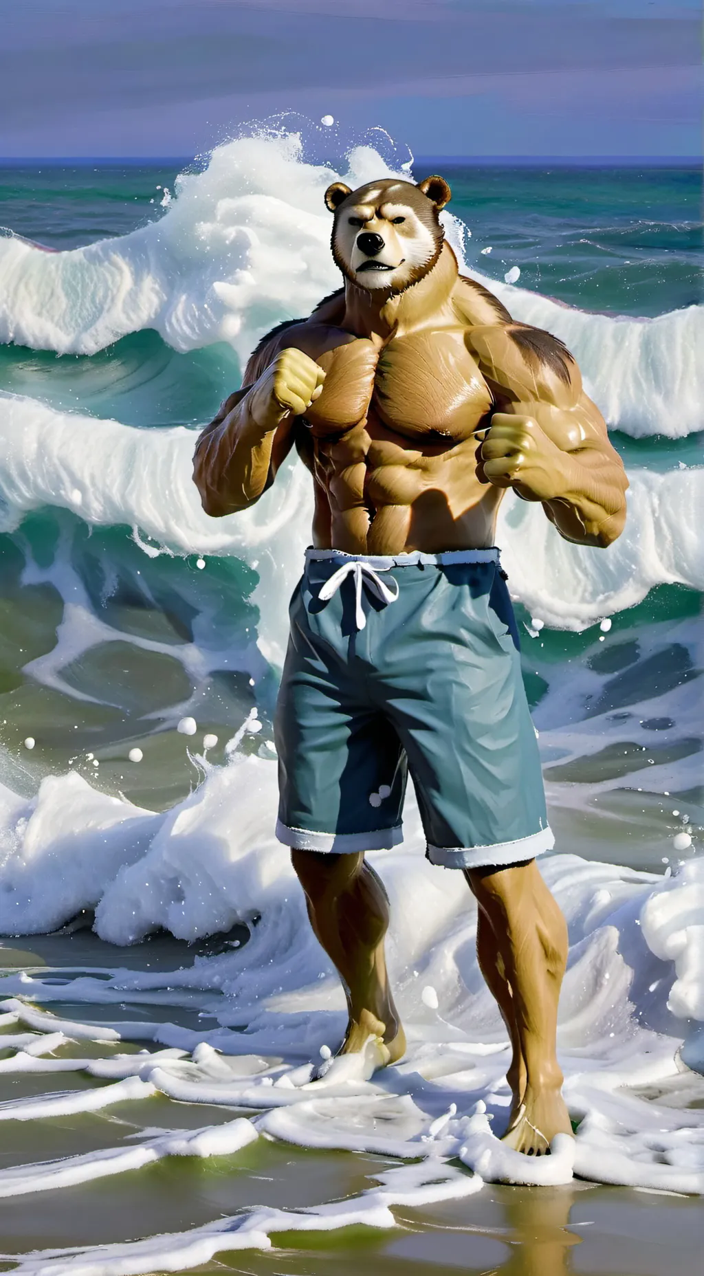 ai character: Bruno  background