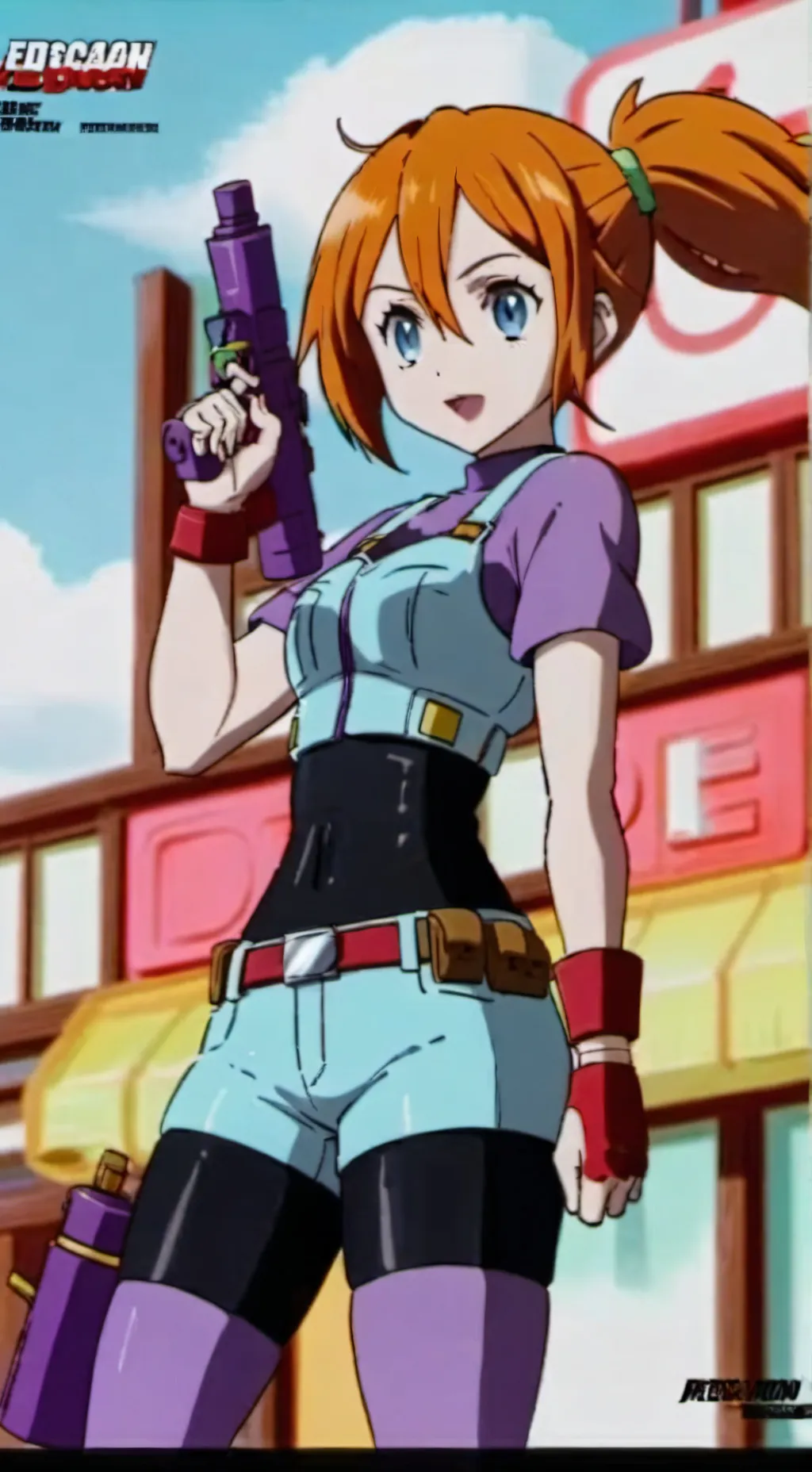 ai character: Misty background