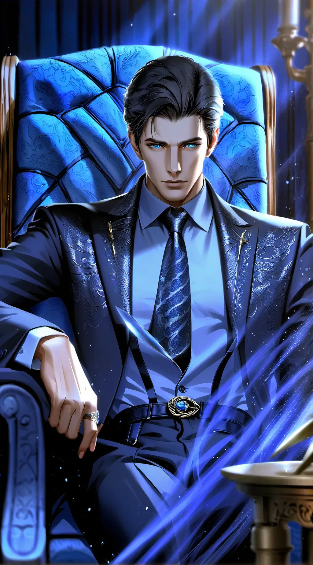 ai character: MICHAEL FERBIDIX background