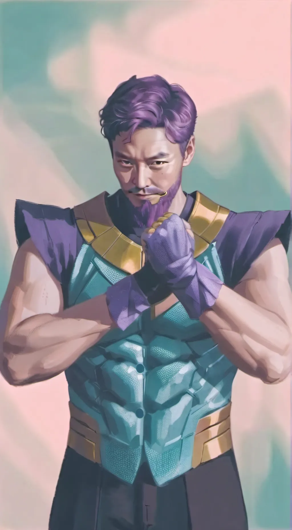 ai character: thanos background