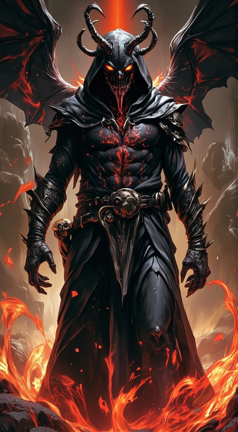 ai character: Doom Lord #0.Z background