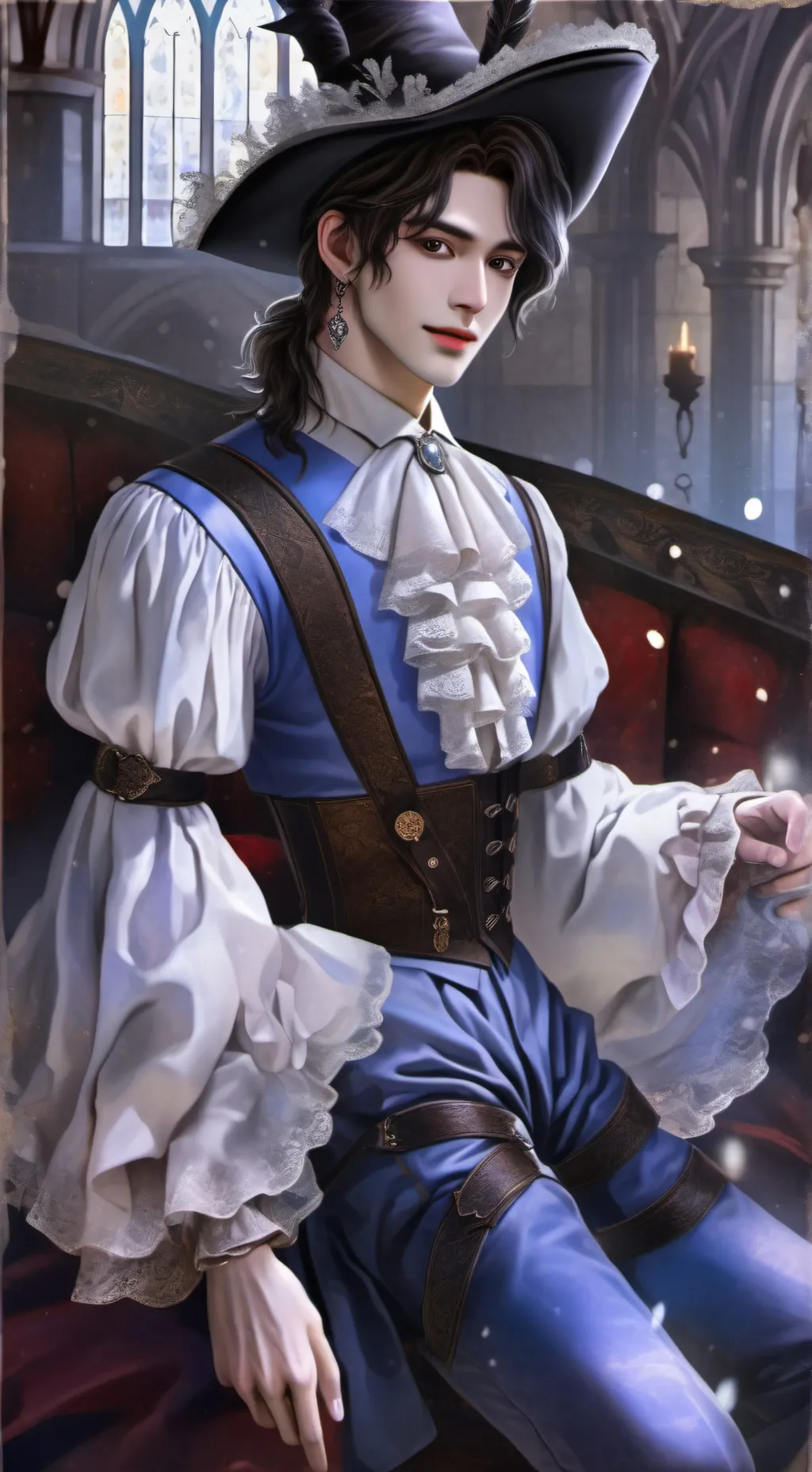 ai character: Lover background