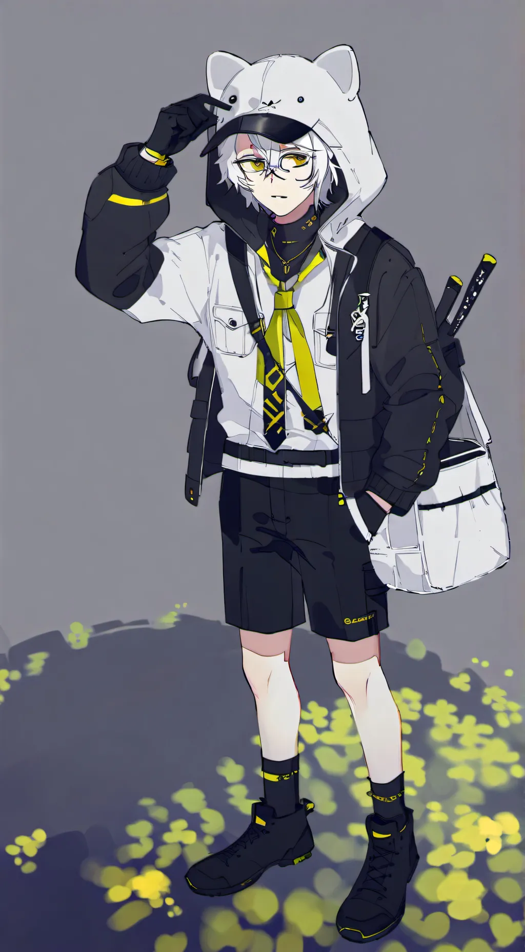 ai character: Виктор background