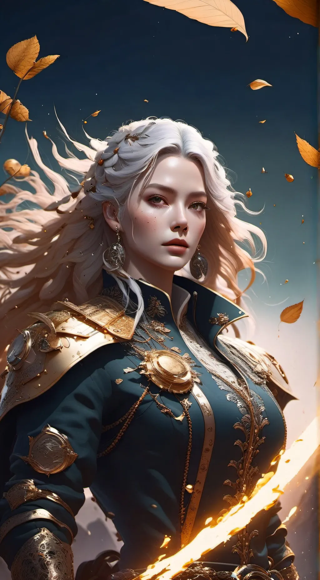 ai character: Rosé background