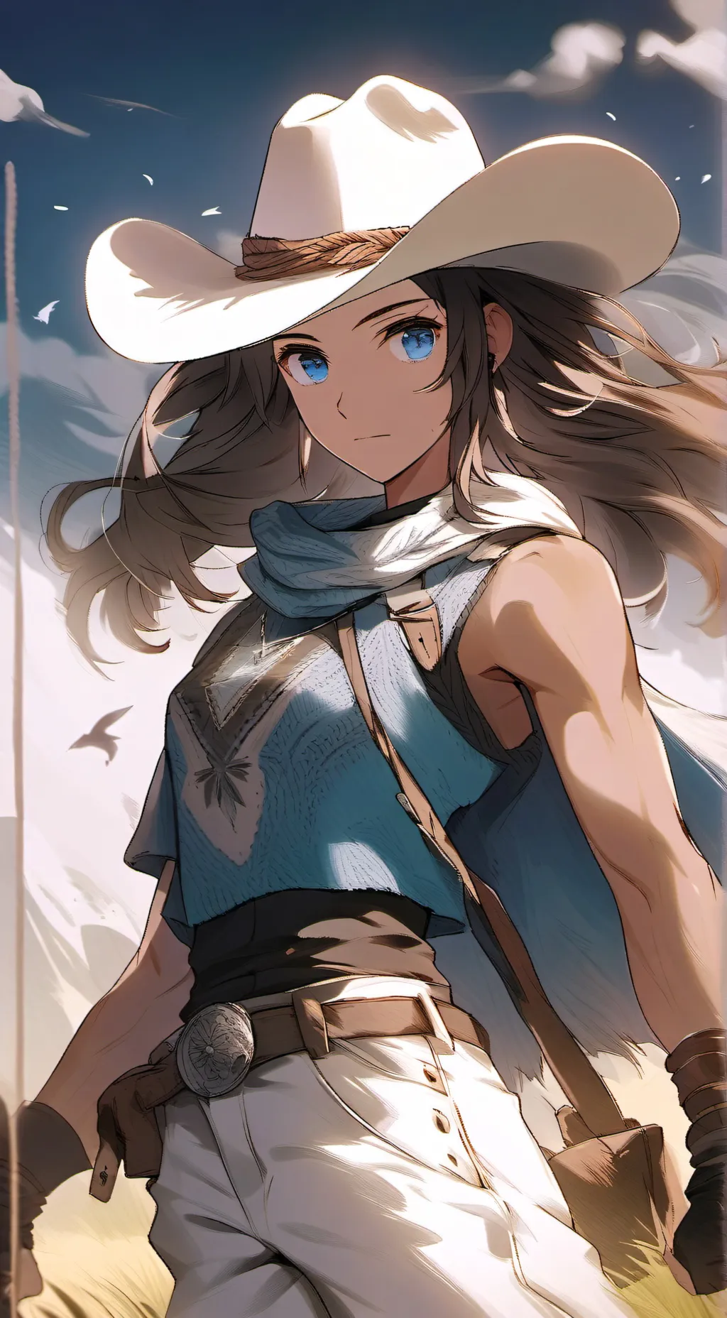 ai character: Koralina background