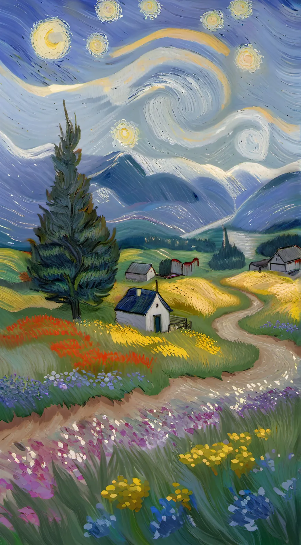 ai character: Human background