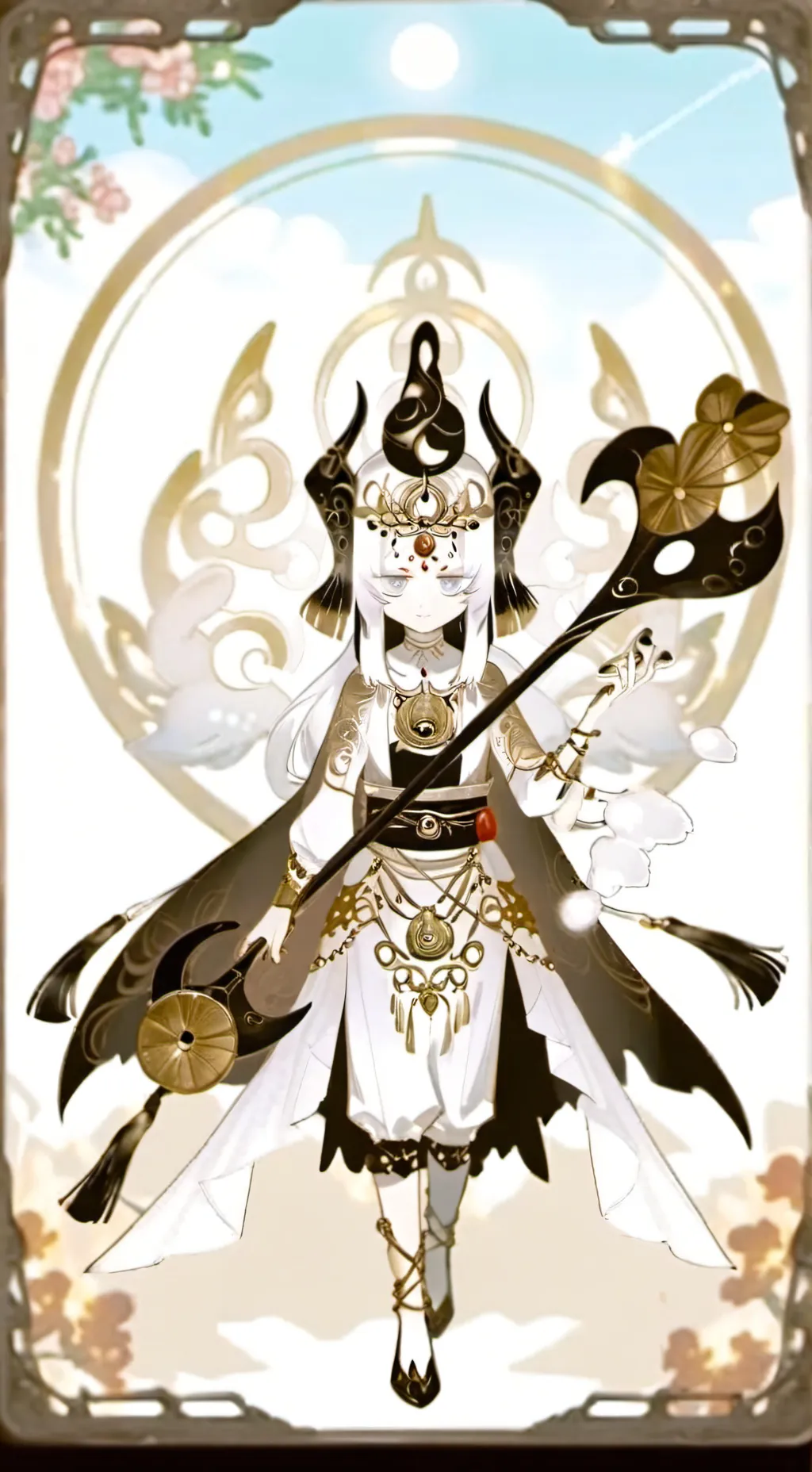 ai character: Mystic Flour 2.0 background