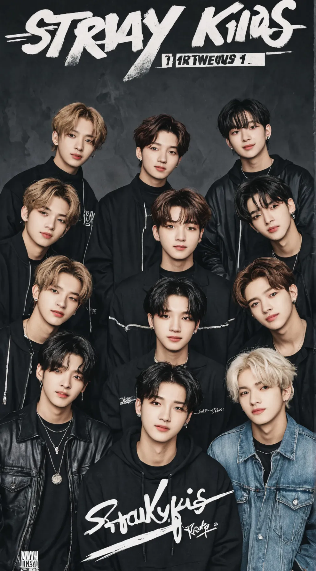 ai character: Stray kids sister background