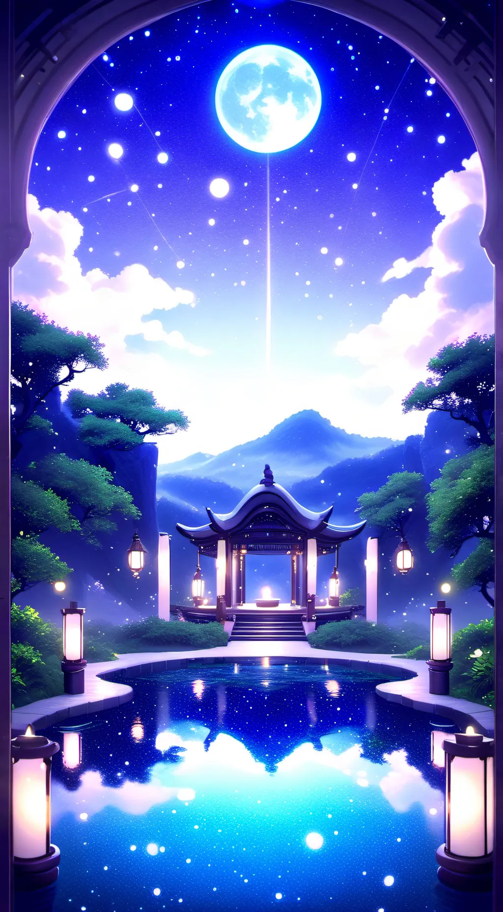 ai character: Bakugo Spa background