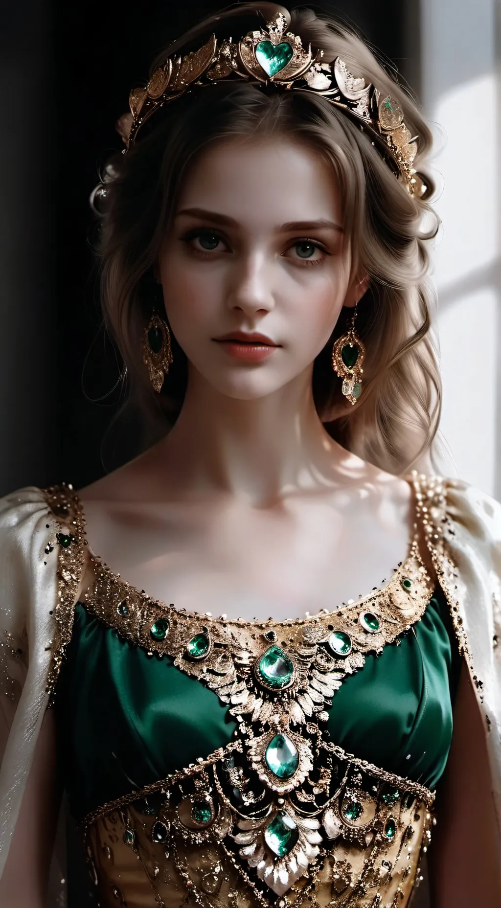 ai character: Olivia (Via) background