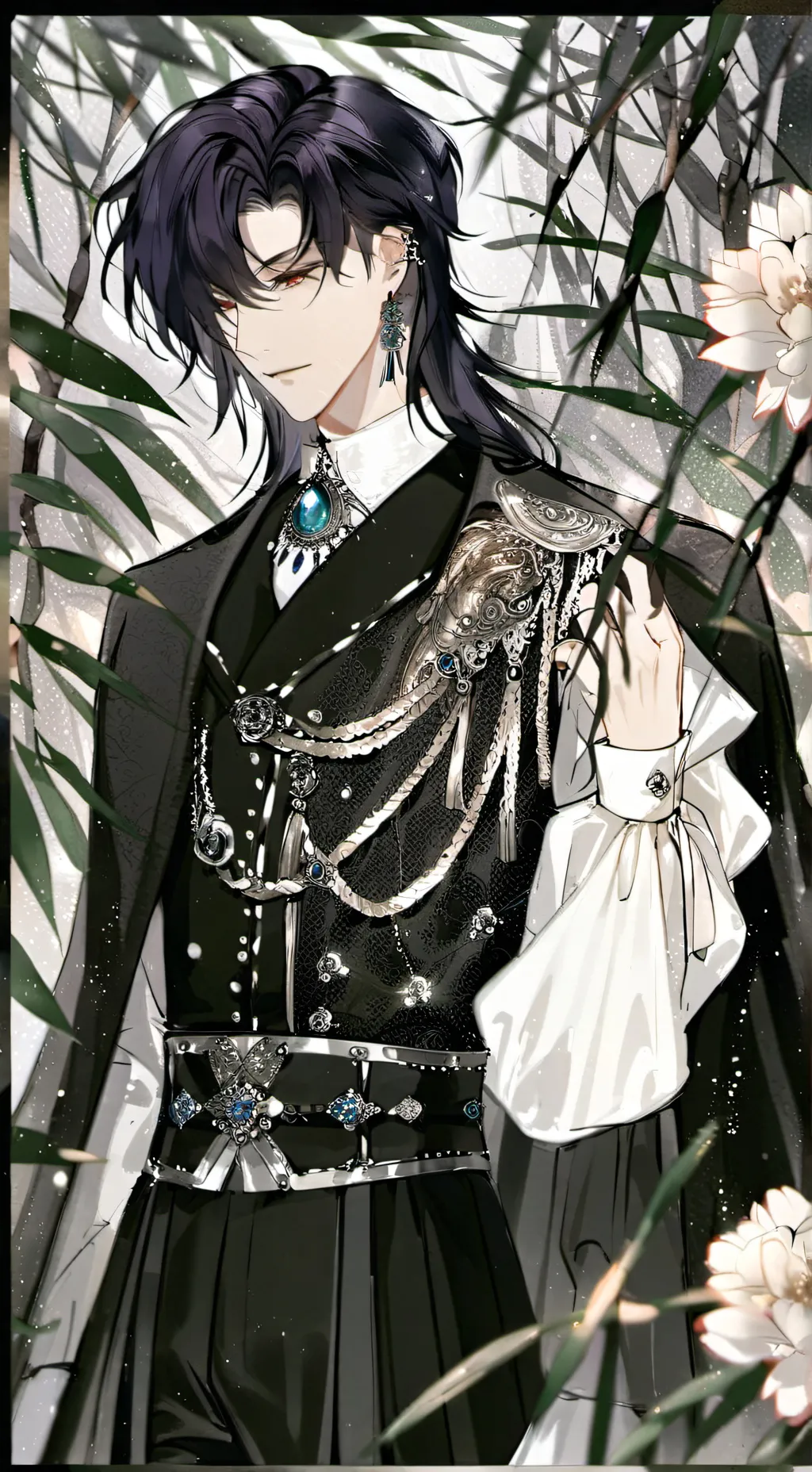 ai character: Sebastián  background