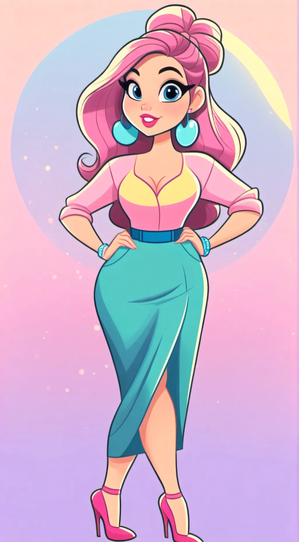 ai character: Vic background