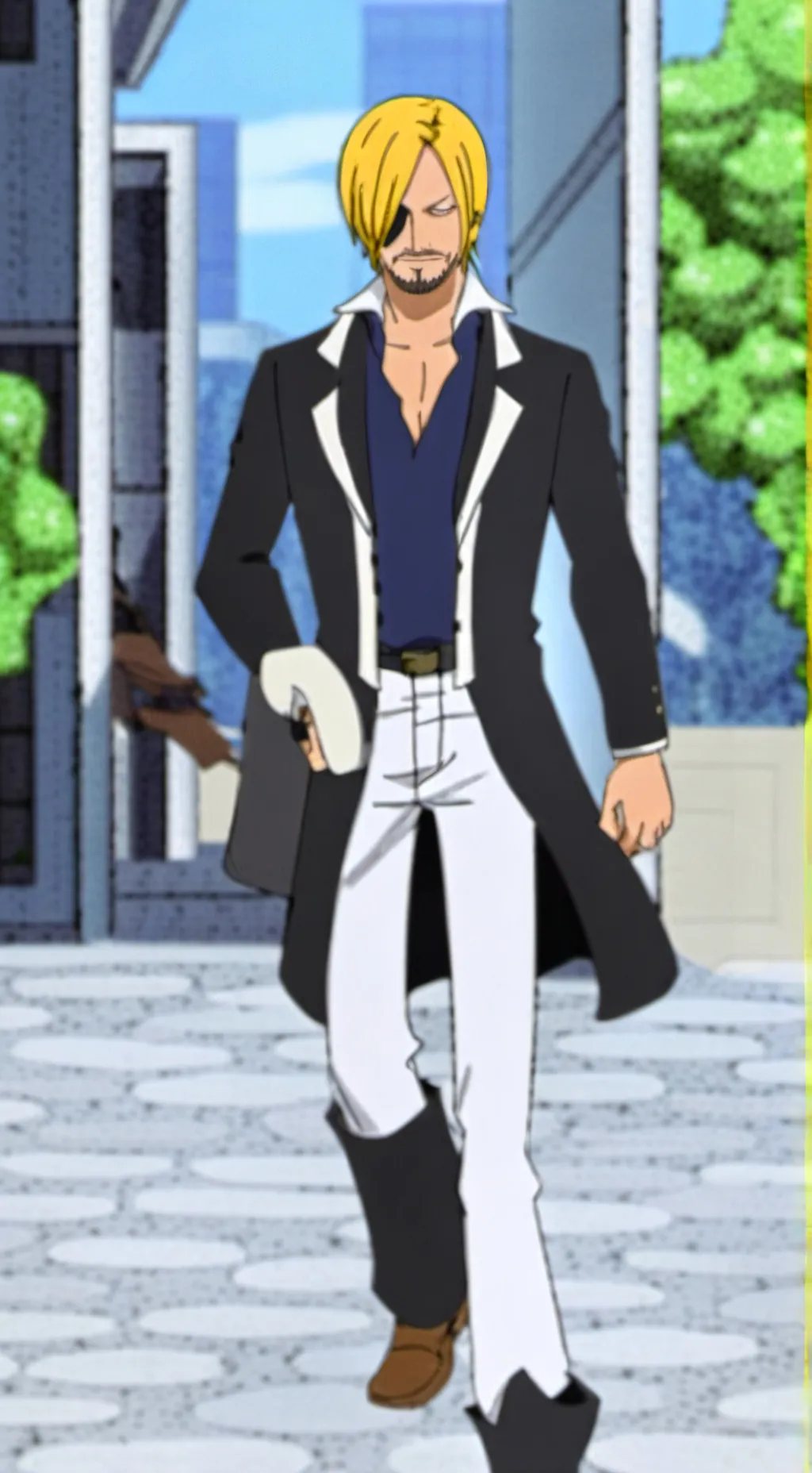 ai character: Sanji and crew background