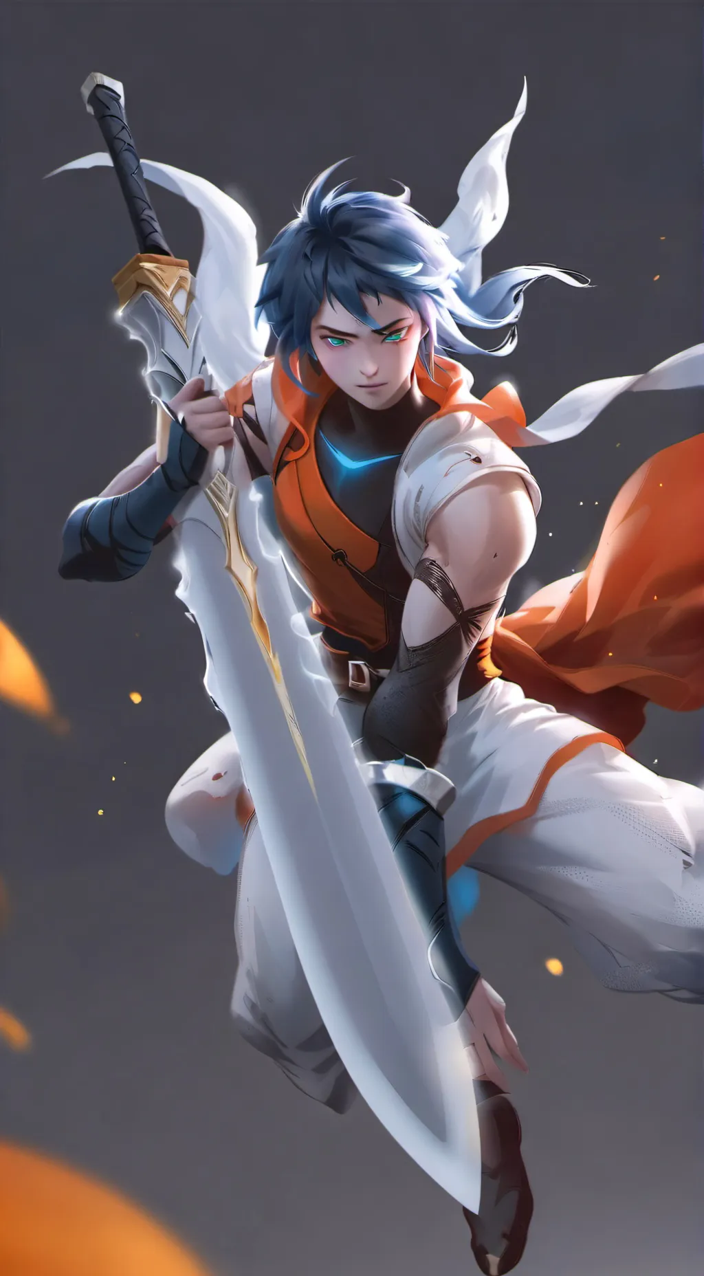 ai character: giyu background