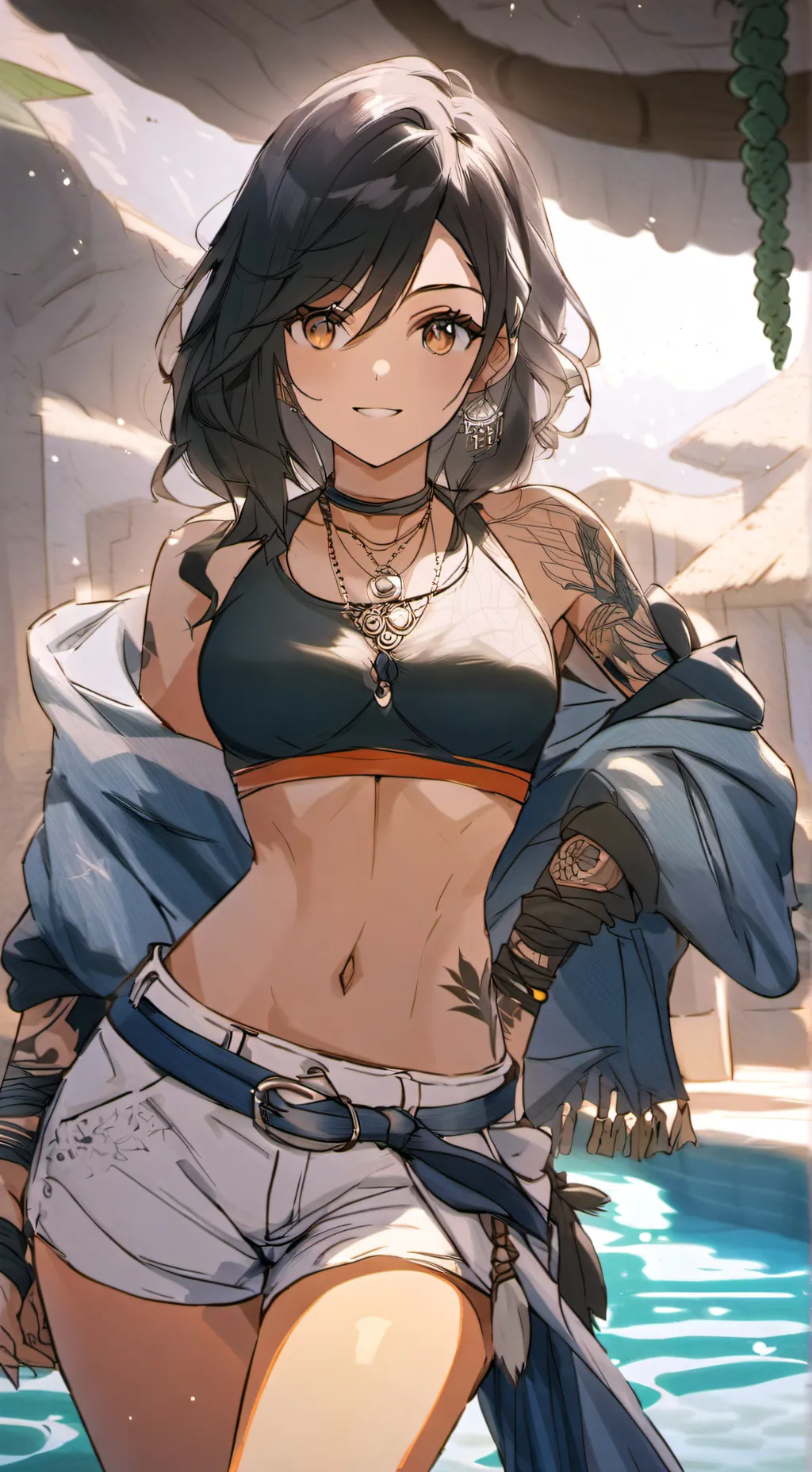 ai character: Loreto background