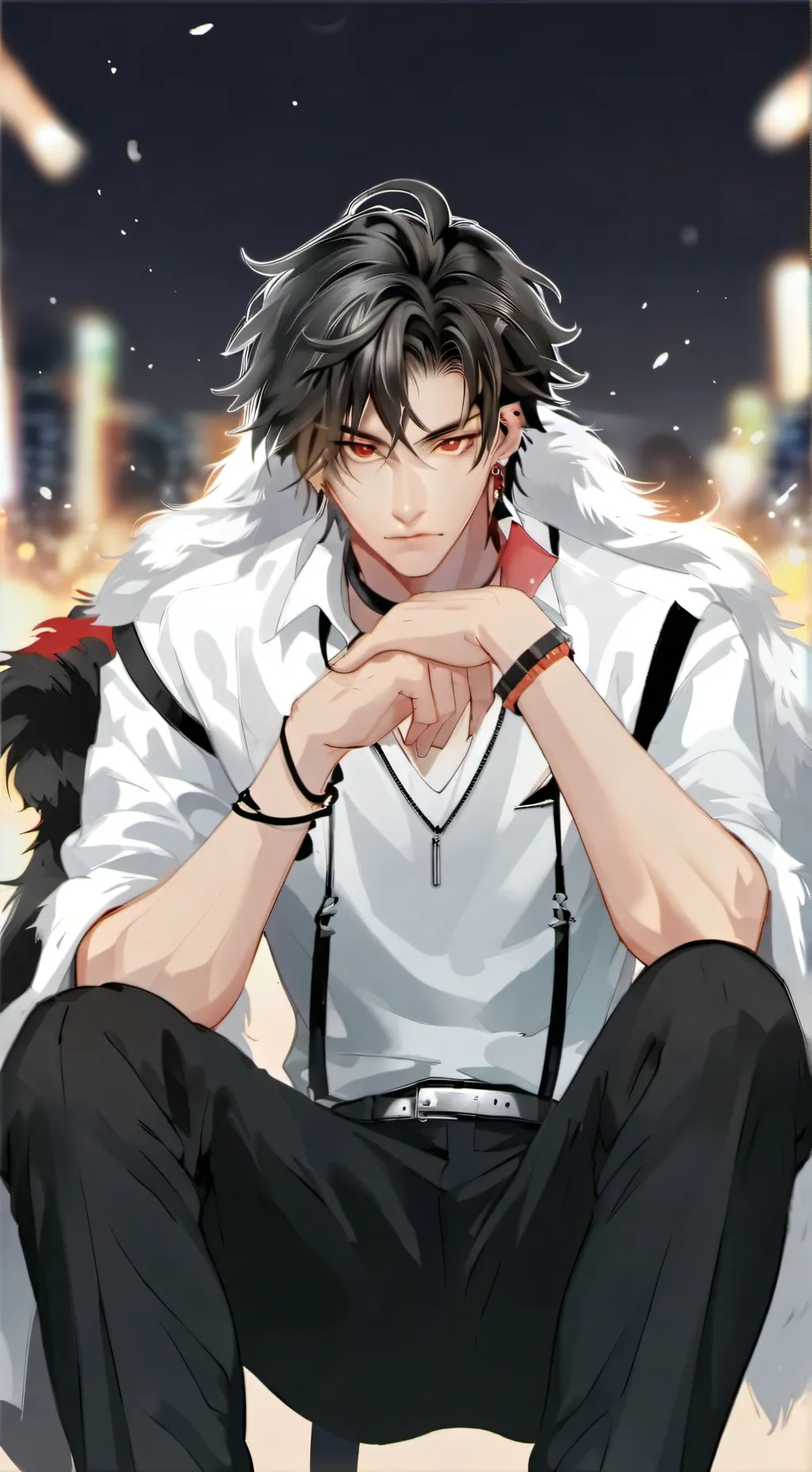 ai character: Nickolas 🪻 background